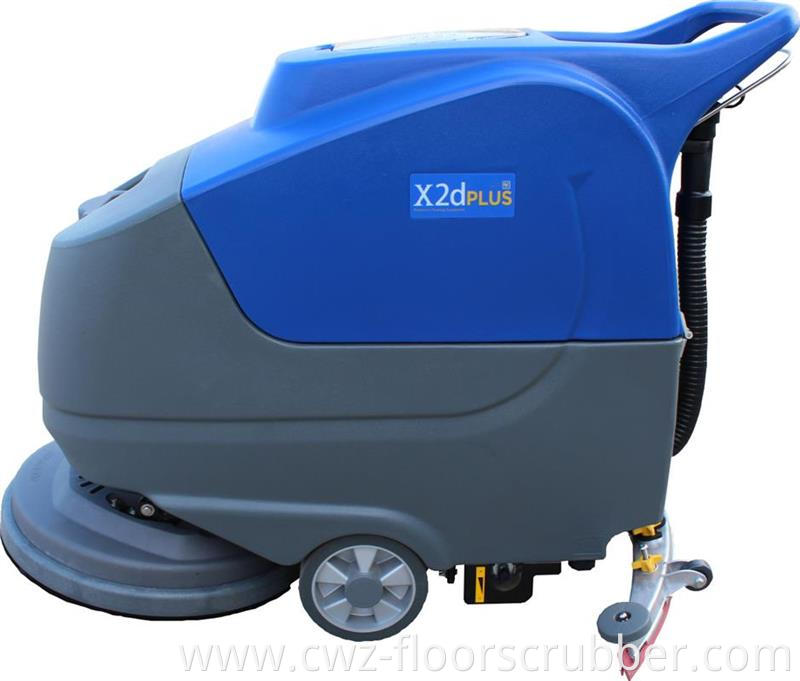 Manual scrubber CWZ concrete floor cleaning machine